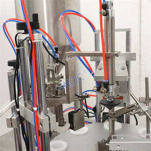 Machine automatique de remplissage et de scellement de <span class=keywords><strong>tube</strong></span> en plastique de lotion de chaleur ultrasonique de crème en aluminium de couleur de cheveux - Product Image 4