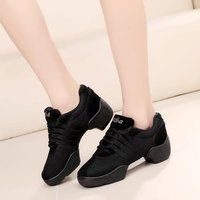 Zapatillas de Baile para Mujer en Oferta, Tacón de 5 cm, Forro de Algodón Transpirable y Cómodo, Zapatos para Práctica de Jazz