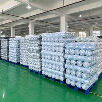Draps de lit en microfibre à prix d'usine, tissu 100% polyester, écologiques, respirants, uni, largeur 250 cm, bonne qualité pour la maison
