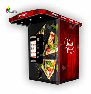 Distributeur automatique de pizza, distributeur automatique de pune, singapour, stockage à froid des aliments à l'intérieur du pont, machine de vente de pizza