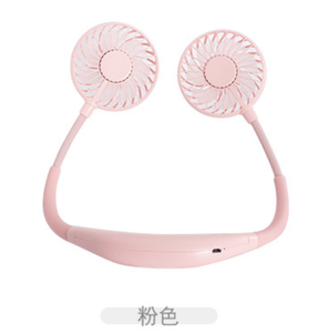 Útil USB recargable LED de batería cuello Fan - Product Image 1