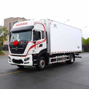 Camión grande de 12 toneladas refrigerado y mantenimiento fresco vendido directamente para transporte de larga distancia de diésel con volante a la derecha - Product Image 2