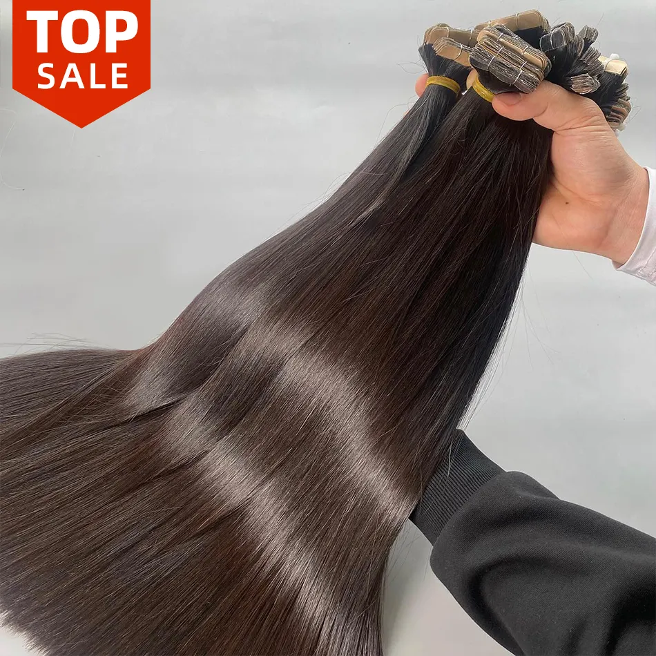 Kutikula Lurus Selaras Pita Virgin Dalam Ekstensi Rambut Remy Grosir Vendor Mesin Ekstensi Rambut Remy Manusia