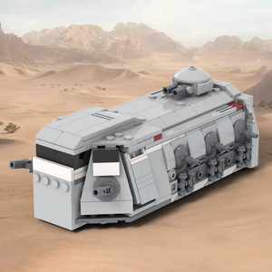 Moc2355 Đế Quốc Bọc Thép Tuần Tra Thuyền 403Pcs Gạch Không Gian Chiến Tranh Phim Lắp Ráp Giáo Dục DIY Xây Dựng Khối Cho Trẻ Em Quà Tặng Đồ Chơi - Product Image 2