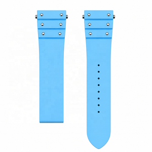 Bracelet en caoutchouc Santss doux et confortable, bracelet de luxe de haute qualité, bracelet à libération rapide de première classe - Product Image 6