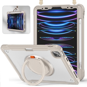 เคสแท็บเล็ตสำหรับ <span class=keywords><strong>iPad</strong></span> <span class=keywords><strong>Air</strong></span> 4/5th 10.9นิ้วทนทานกันกระแทกสำหรับ <span class=keywords><strong>iPad</strong></span> ฝา Pro11พร้อมสายคล้องไหล่ - Product Image 2