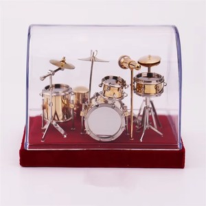 Wholesale Factory Direct Mini <b>Drum</b> Kit Model, High Quality Competitive Price Musical Instrument Gift Ornament - Product Image 4