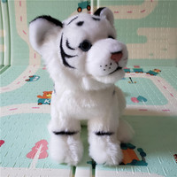 Ours en peluche blanc réaliste simulé de haute qualité personnalisé pour les amis ZONOBLE