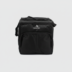 24 pz/CS Borsa Termica Eco-Friendly 28x23x28 cm in Poliestere Oxford Resistente con Chiusura a Cerniera Portatile per Alimenti da Esterno in PEVA - Product Image 2