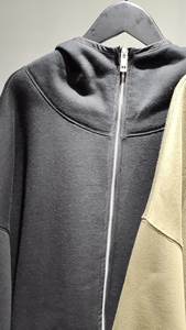 OEM/ODM <span class=keywords><strong>Sweat</strong></span>-shirt à capuche personnalisé avec fermeture éclair en métal masqué Ninja 350G <span class=keywords><strong>Sweat</strong></span> à capuche rembourré avec manchette de <span class=keywords><strong>gant</strong></span> côtelé - Product Image 6