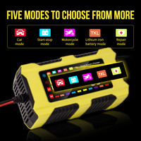 Chargeur de batterie de moto électrique 12V10A CA de qualité supérieure et chargeur LiFePO4 avec protections SCP OTP OCP 120W, fabriqué en Chine, compatible EU/US/UK/AU