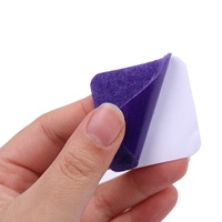 Bande adhésive ronde carrée à crochet et boucle