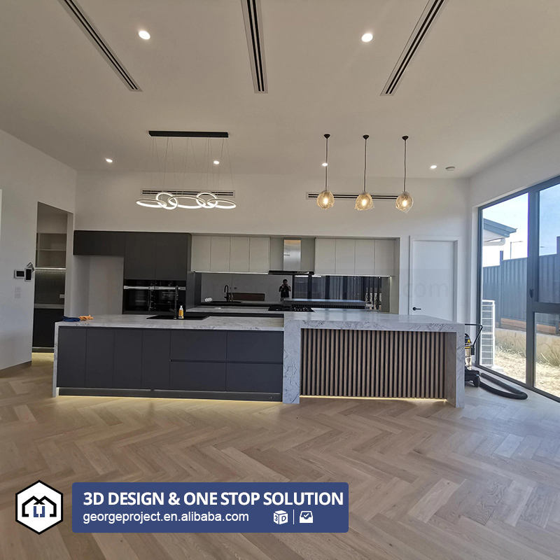 Meuble de cuisine laqué