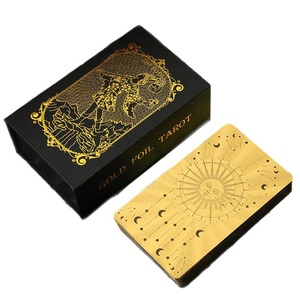 Caja de Regalo Personalizada de PVC Impermeable con Lámina Dorada Clásica de 12*7cm para Cartas de <span class=keywords><strong>Tarot</strong></span>, Embalaje en Caja de Color, Lista para Regalo, para Cartas de Ajedrez - Product Image 5