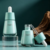 Bouteilles à presser de 30 ml et 50 ml pour huiles essentielles, flacons compte-gouttes en verre, pompe pour lotion, distributeurs de voyage rechargeables