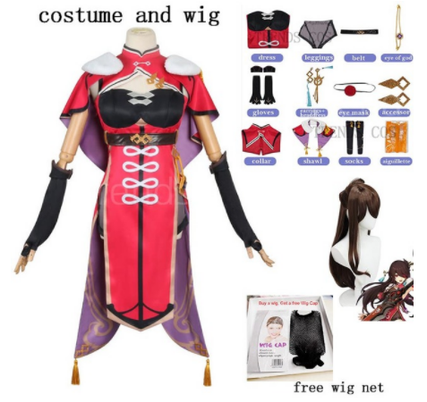 เครื่องแต่งกาย + วิกผม