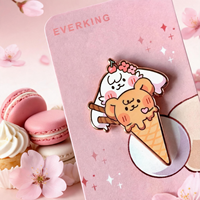 Broche personnalisée en émail souple motif chat mignon, en alliage de zinc avec fermoir papillon, idéale pour les boutiques de cadeaux, les promotions et la vente en gros