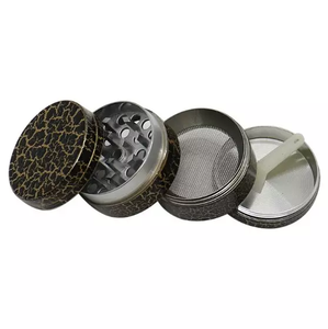 JUJI nuovo modello incrinato da 50mm Multi colore rotto fumo smerigliatrice in metallo pipa da fumo accessori per fumatori di erbe smerigliatrici per erbe - Product Image 2