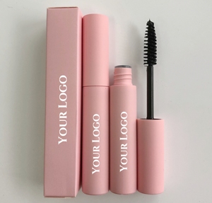 Máscara de Pestañas Voluminizadora, Alargadora y Espesante a Prueba de Agua, en Envase Rosa Nude, Marca Privada - Product Image 2