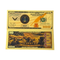 Uang Kertas Amerika 2026 Berlapis Emas 24K untuk Hadiah