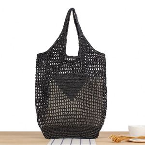 Summer Fashion Ladies Beach <b>Bag</b> Raffia Paper Rope Crochet <b>Straw</b> <b>Bag</b> for Seaside Vacation Trips Shopping and Shopping - Product Image 4