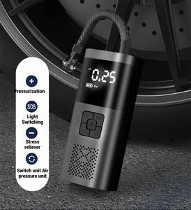Compresor de Aire Portátil para Neumáticos, Bomba de Inflado Automotriz de 150 PSI con Manómetro - Product Image 5