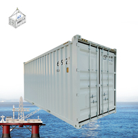 Kontainer Kargo Kering 20ft 6m Panjang 20 Kaki Standar Dnv 27-1 ISO 18055 di Qingdao Dalian