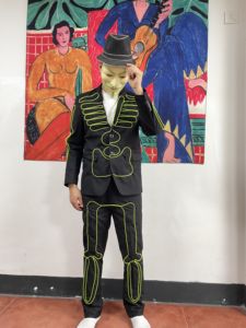 Custom LED Light up Costumes El Wire Outfit Bodysuit for Event Festival <strong>Clothing</strong> Onesie Burning <strong>Man</strong> Outfit Masquerade Cosplay - Product Image 6