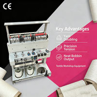 Machine de torsion à prix compétitif pour fil de nylon Machine de torsion de fil 2 plis Machine de tressage de fil de coton