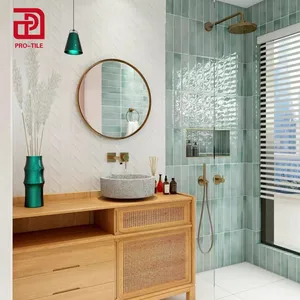 Nordic style high quality glossy surface 300*600mm wall tile for bathroom
