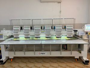 Máquina de Bordar de Lentejuelas Comercial de 15 Agujas y 6 Cabezas, Computarizada de Alta Precisión, Multifunción, para Uso Doméstico, Nueva, Precio de Fábrica - Product Image 4