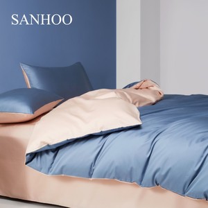 Sanhoo เตียงโรงแรมขนาดคิงไซส์ทำจากผ้าฝ้ายเย็บเป็นเส้นยาวมีในสต็อก - Product Image 5