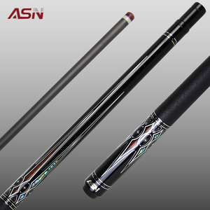 Taco de billar profesional ASN WTZ-02 <span class=keywords><strong>Elite</strong></span> T800 con <span class=keywords><strong>eje</strong></span> de fibra de carbono, conicidad profesional, longitud paralela de 400 mm, listo para torneos - Product Image 1