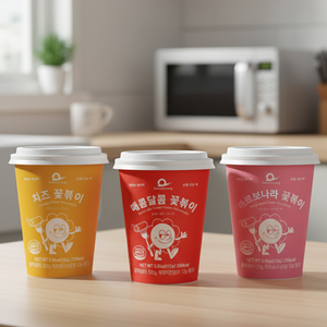 Suministro Directo de Fábrica: Tteokbokki Cremoso Carbonara en Vaso, Comida Callejera Coreana Más Vendida, 12 Meses de Caducidad, Bajo MOQ para Negocios - Product Image 2