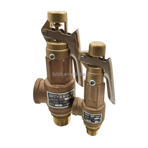 Van Giảm Áp An Toàn Kiểu Lò Xo Bằng Đồng Thau Van Tràn Đồng Của Bể Chứa Van Đồng S10 S10L - Product Image 1