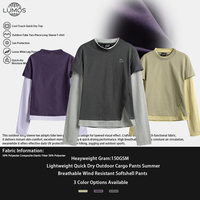 T-shirt décontracté pour femme à manches longues, col rond, coupe ajustée, blocs de couleur respirants, ourlet fendu, avec logo personnalisé, collection automne