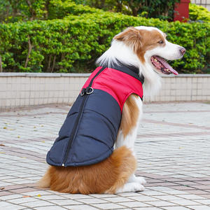Harness <span class=keywords><strong>Vest</strong></span> Anjing Ramah Lingkungan dari Katun, Pola Solid Desain Modern untuk Musim Dingin, Ukuran Anjing Sedang-Besar S-5XL, Cuci Tangan - Product Image 3