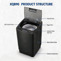 9kg All-in-One Electric Washer Dryer CE CB Certified High Efficiency Automatic Control Household Commercial Hotel Use English