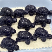 Figurine de tortue en cristal naturel en gros, statue de tortue en pierres précieuses brutes mélangées, cristal de guérison, décoration intérieure, Reiki, Chakra, Feng Shui