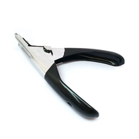 Coupe-ongles professionnel en acier inoxydable avec logo personnalisé, coupe-ongles en forme de U, style français