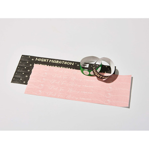 [AnyWristband] Pulseras ligeras para control de acceso, pulseras TYVEK a todo color, tipo conectado de 25 mm (1 pulgada) - Product Image 3