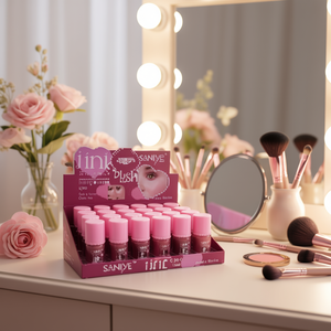 Fard à joues liquide Saniye L1340, haute pigmentation, fini rosé, maquillage pour le visage, taille standard - Product Image 2