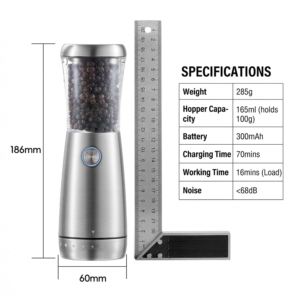 Stainless Steel 1-Piece