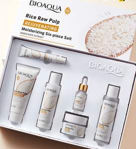 Set Regalo per la Cura del Corpo Biologico e Personale con Estratto di Riso Grezzo, Nuovi Prodotti per la Cura della Pelle - Product Image 6