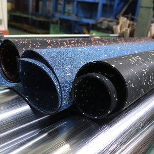 Rouleau <span class=keywords><strong>de</strong></span> caoutchouc <span class=keywords><strong>de</strong></span> qualité supérieure - Largeur 1m-2m Épaisseur 2mm-50mm Imperméable Écologique Antidérapant Revêtement <span class=keywords><strong>de</strong></span> sol pour cuisine/école/salle <span class=keywords><strong>de</strong></span> sport Facile à poser - Product Image 3