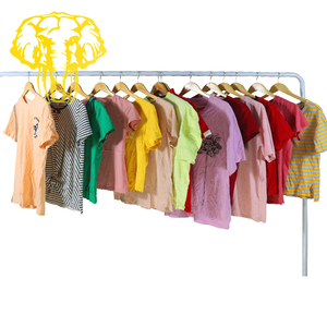 Ropa usada de <span class=keywords><strong>segunda</strong></span> <span class=keywords><strong>mano</strong></span> para mujer, camiseta lisa Boyfriend de grado británico, pantalones vaqueros de algodón de verano para adultos - Product Image 5
