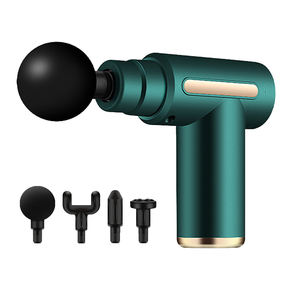 Masajeador de cabeza de espalda de músculo de percusión de tejido profundo portátil con Mini pistola de masaje de 4 cabezas - Product Image 6