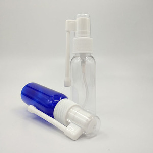 30ml 50ml <b>Empty</b> Portable Nasal <b>Spray</b> <b>Bottle</b> Medical Grade Plastic <b>Bottle</b> Mist Sprayer for Nasal Care - Product Image 4