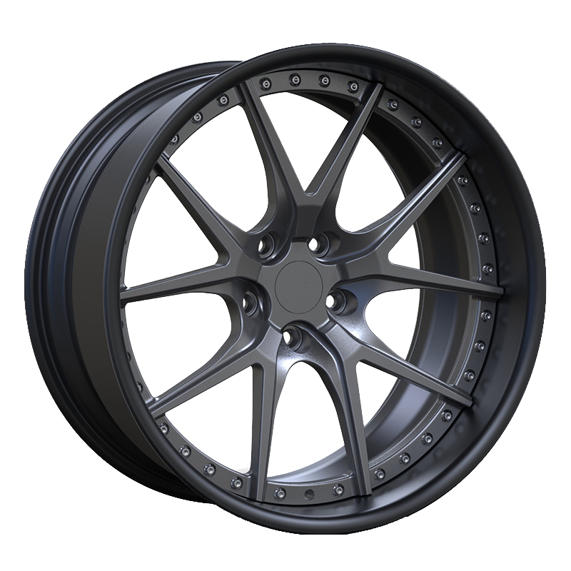 YEO Custom Concave Aluminum Alloy Racing Car Wheels Forged Black ET30MM ...