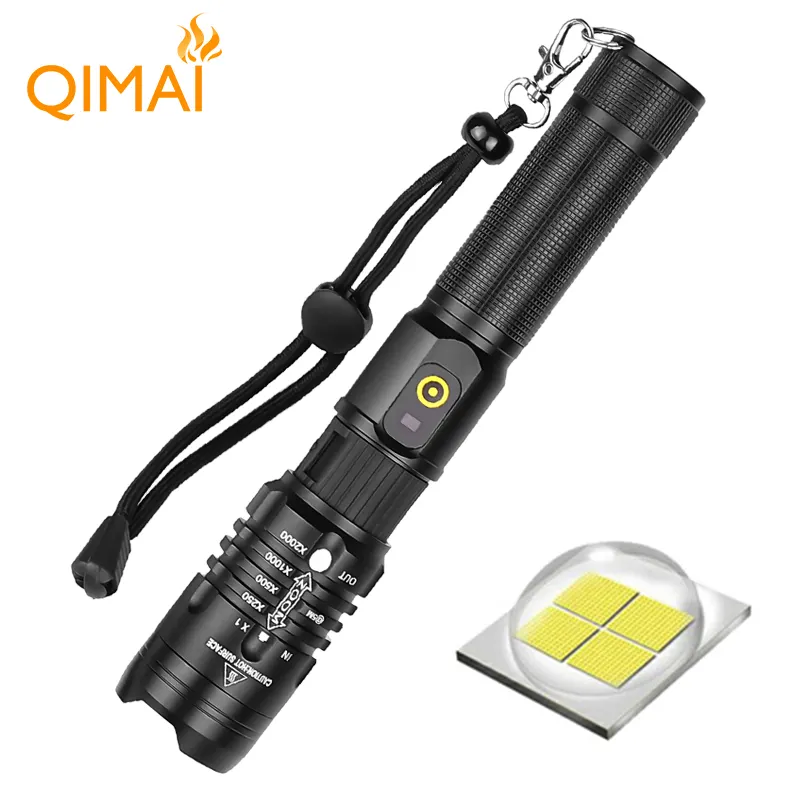 LED랜턴 /Sofirn SP33 LED 26650 Cree XHP50 2500lm Tactical Torch 18650 Flash 빛 6 (배터리미포함)